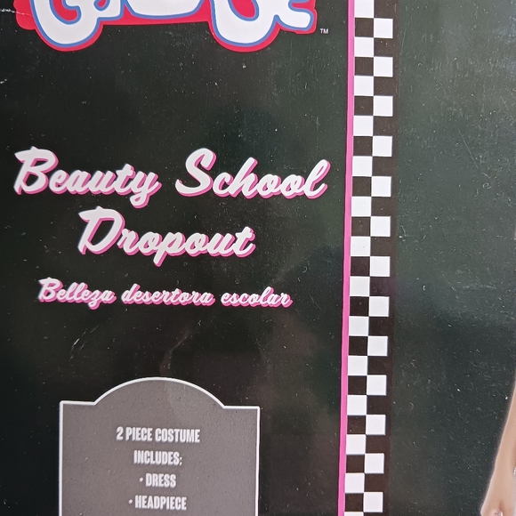Grease Beauty School Dropout Halloween  Costume - Picture 2 of 9